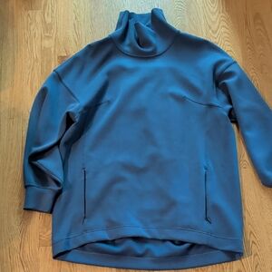 Lululemon Blue Turtleneck Sweatshirt